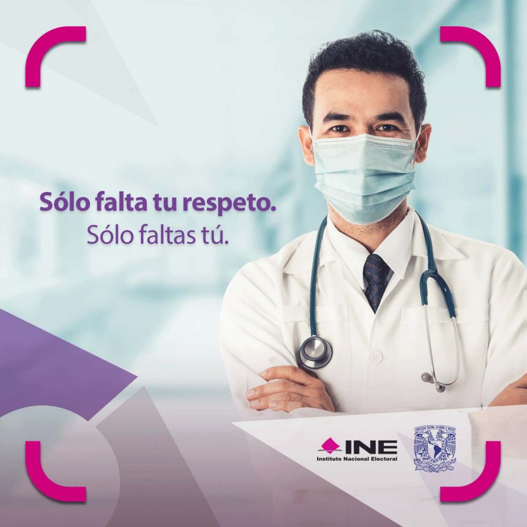 Sólo falta tu respeto. Sólo faltas tu